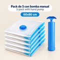 Bolsas al Vacío 60 × 80 cm – Pack de 5 con o sin Bomba Manual