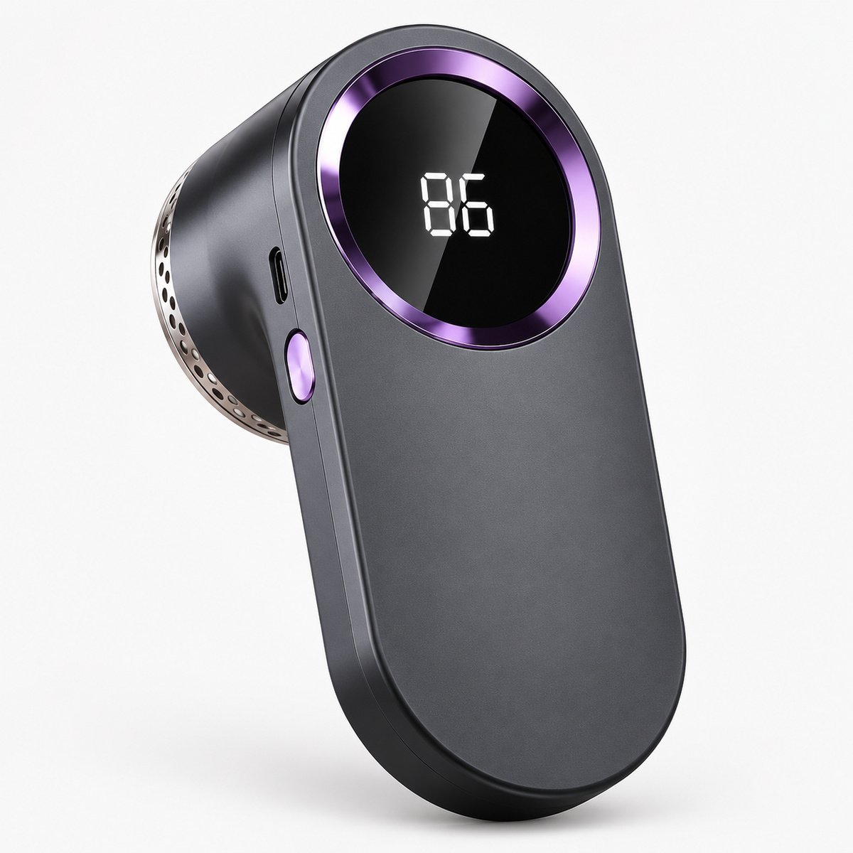 Removedor de Pelusas Eléctrico LED Digital, Recargable por USB, Afeitadora de Tela para ropa