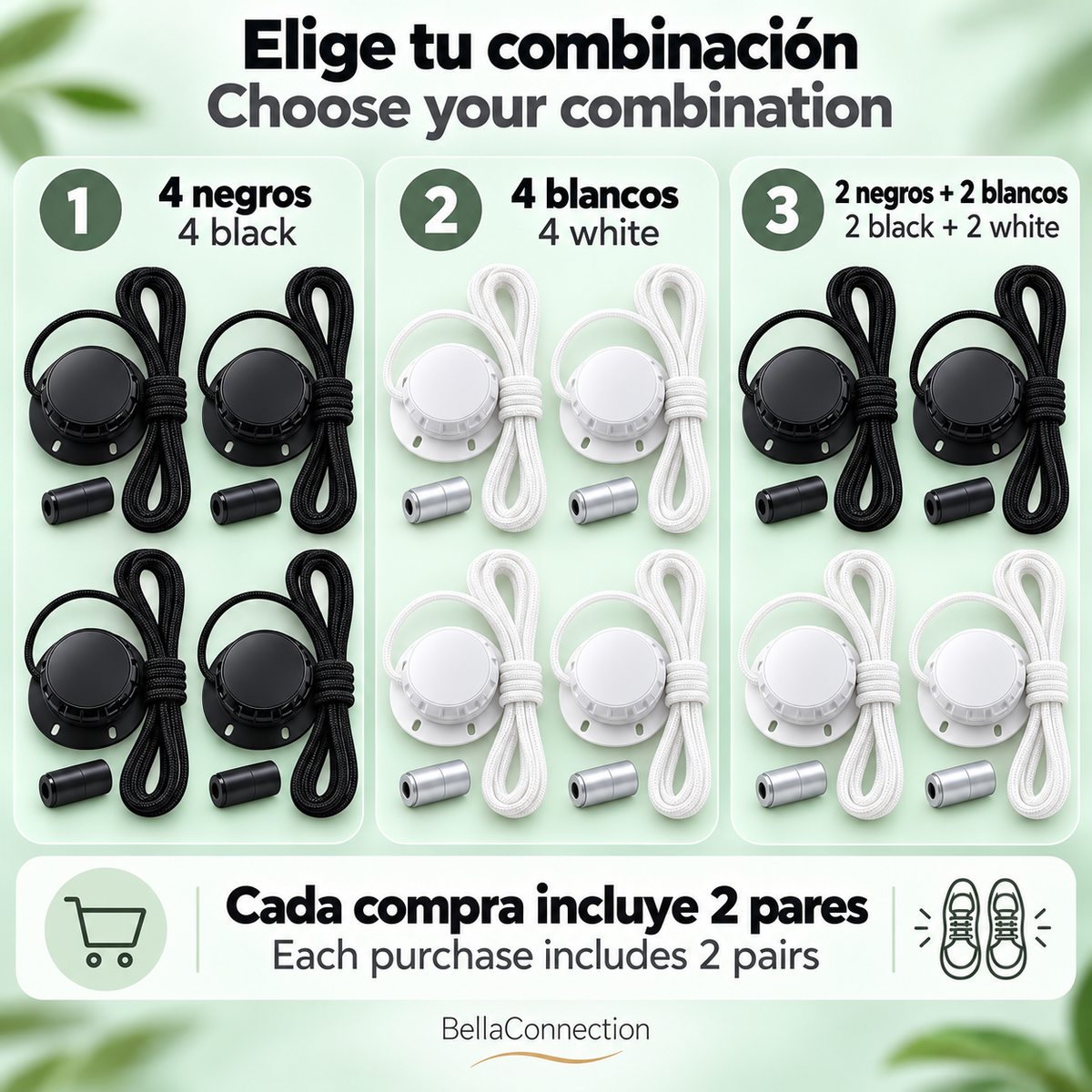 Cordones con hebilla giratoria, cordones automáticosn sin nudos para niños y adultos,