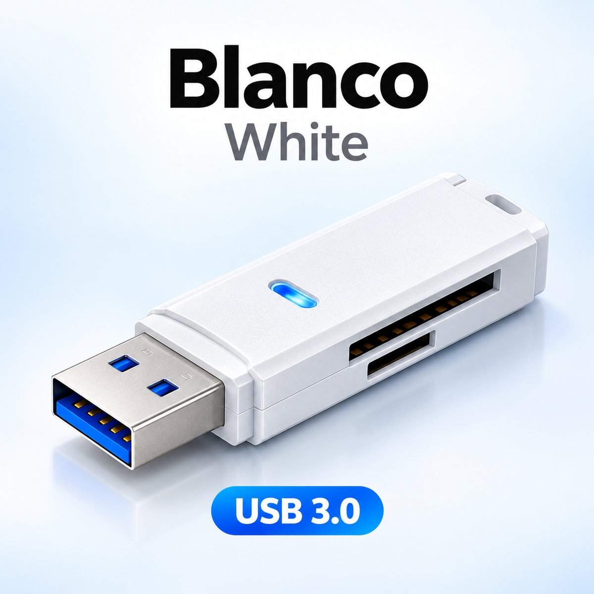 Lector de Tarjetas USB 3.0 para SD y MicroSD – 2 en 1